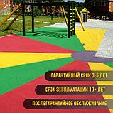 Бесшовное ударопоглощающее резиновое покрытие для детских площадок - Мастерфайбр, фото 7