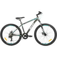 Велосипед AIST Rocky 1.0 Disc 26 р.13 2022 (серый/синий) - фото 1 - id-p224775103
