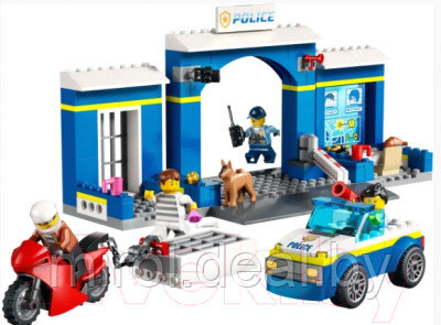 Конструктор Lego City Побег из полицейского участка / 60370 - фото 3 - id-p224775854