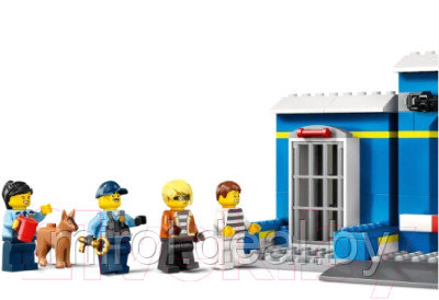 Конструктор Lego City Побег из полицейского участка / 60370 - фото 5 - id-p224775854