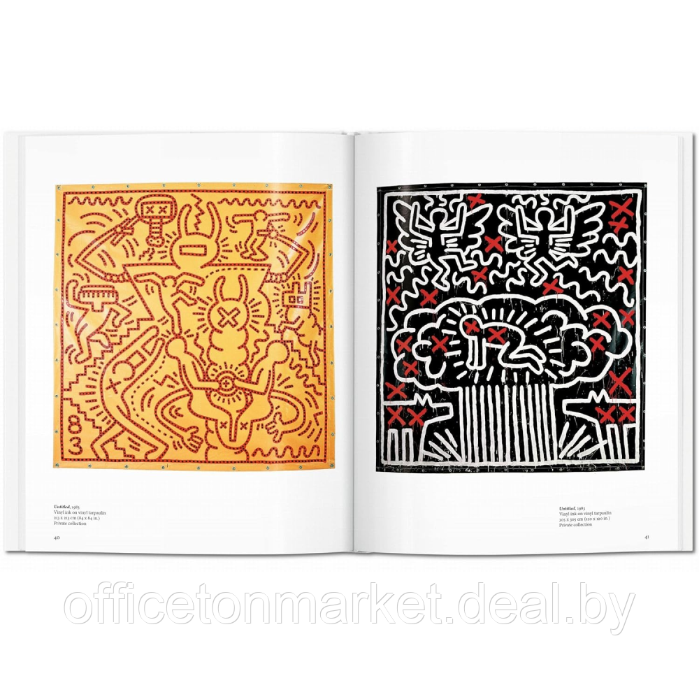 Книга на английском языке "Basic Art. Haring" - фото 3 - id-p224772440