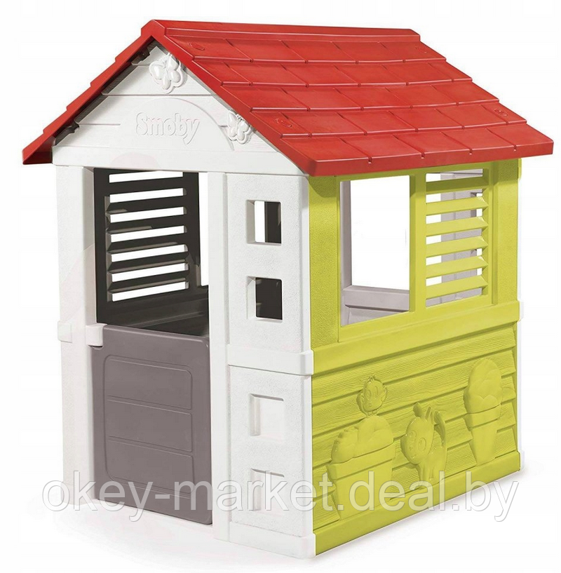 Игровой домик Smoby Lovely Nature House 810705 - фото 4 - id-p176507578