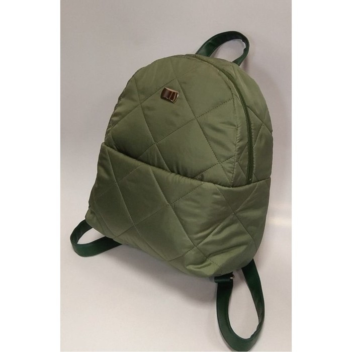 Рюкзак Nino зелёный стеганая ткань - фото 2 - id-p224777593