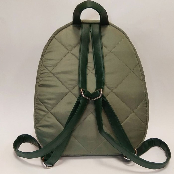 Рюкзак Nino зелёный стеганая ткань - фото 4 - id-p224777593