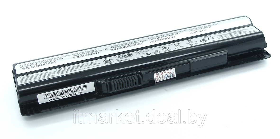 Батарея для ноутбука BTY-S14 (012608) (11.1V, 4400mAh, MSI FX400/FX600 49Wh) - фото 1 - id-p224776949