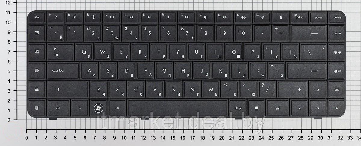 Клавиатура для ноутбука HP Compaq Presario CQ62, CQ56, G62, G56, черная 002317 - фото 2 - id-p224776956