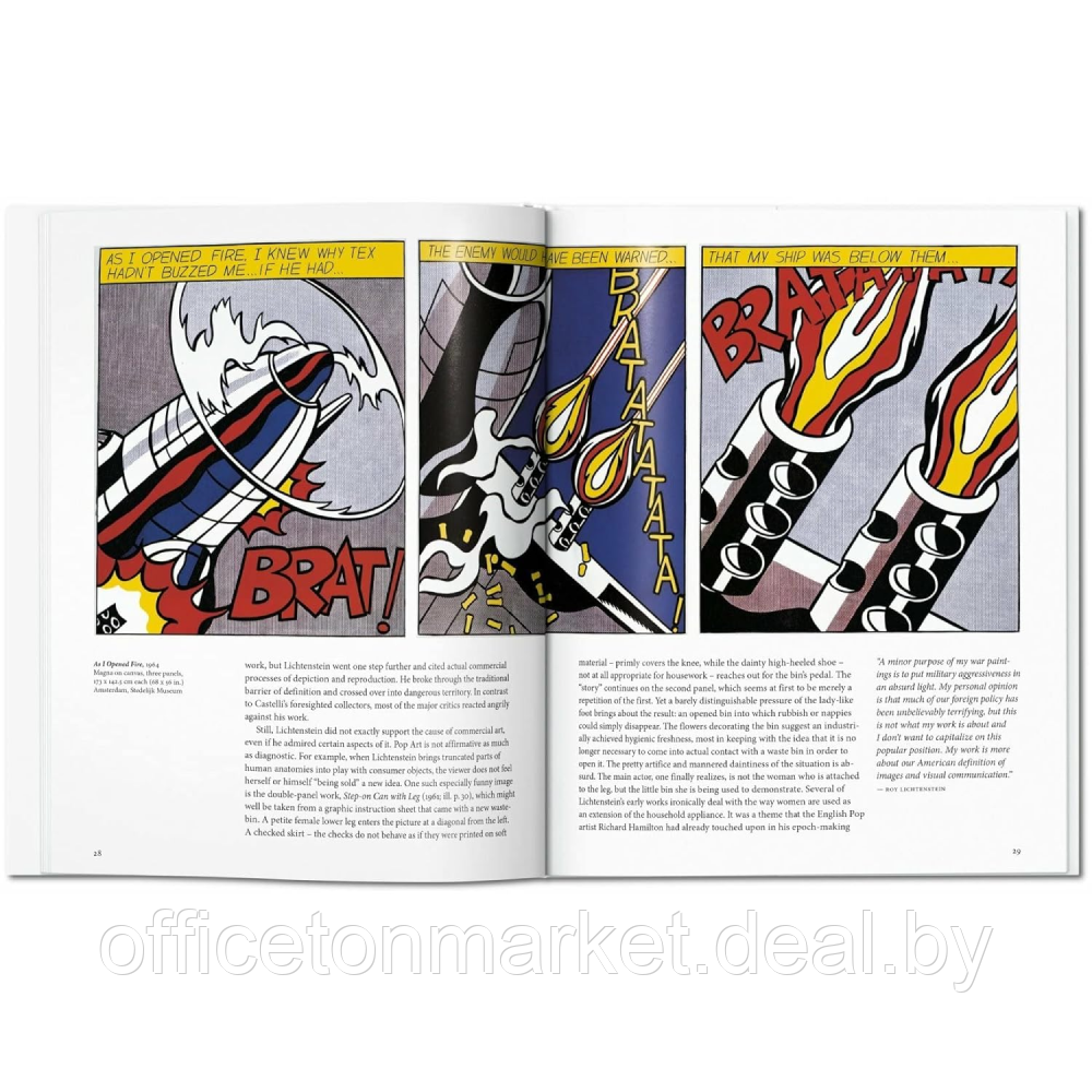Книга на английском языке "Basic Art. Lichtenstein" - фото 2 - id-p224776372
