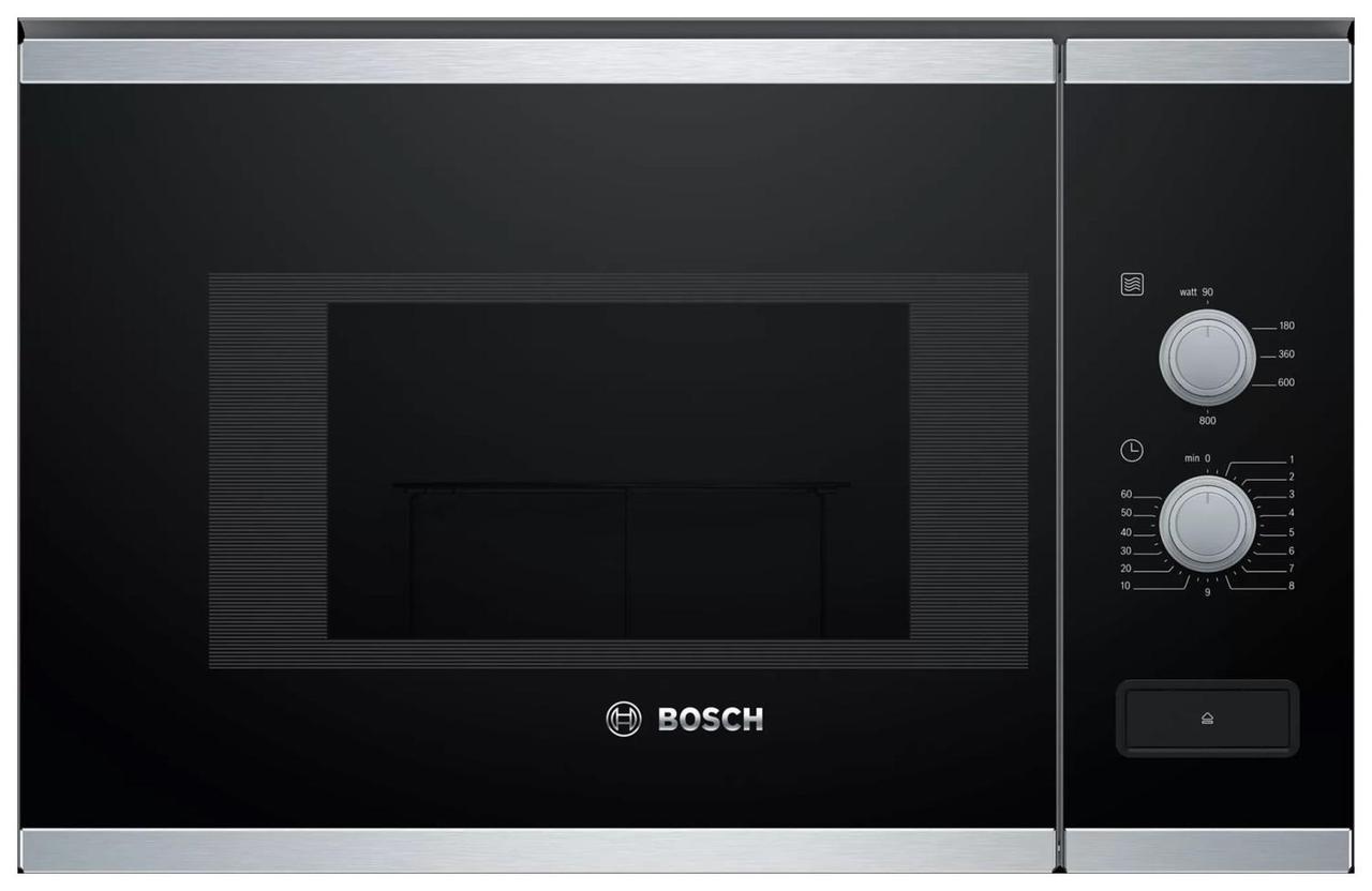 Микроволновая печь Bosch BFL520MS0 20л. 800Вт черный (встраиваемая) - фото 1 - id-p224778357