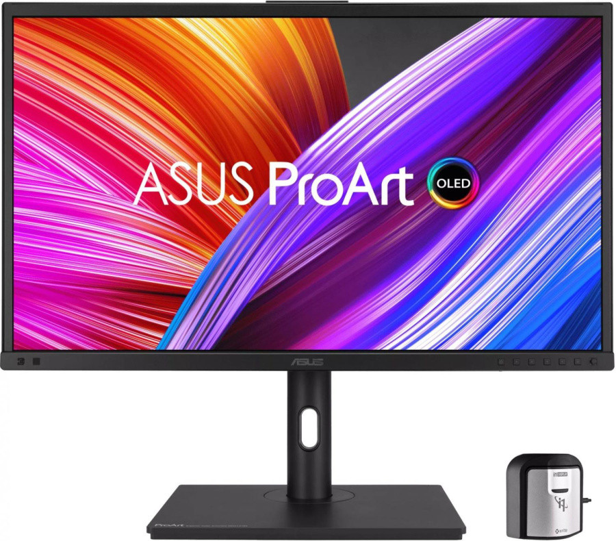 Монитор Asus 27" ProArt PA27DCE-K черный OLED LED 0.1ms 16:9 HDMI M/M матовая HAS Piv 350cd 178гр/178гр - фото 1 - id-p224779511