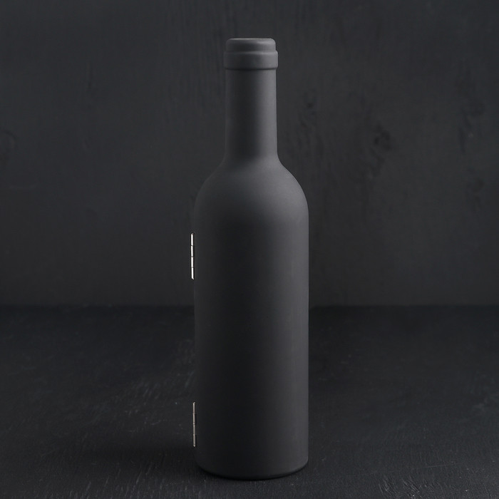 Набор для вина «Бутылка», 3 предмета: штопор, воронка, кольцо - фото 2 - id-p224779935