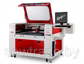 GN1081CCD Машина для лазерной резки шевронов с автоматической системой подачи