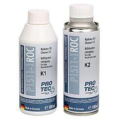 Очиститель промывка радиатора P1511-1, P1511-2 Pro-Tec Radiator Oil Cleaner K1+K2 2х188мл, PROTEC, присадка