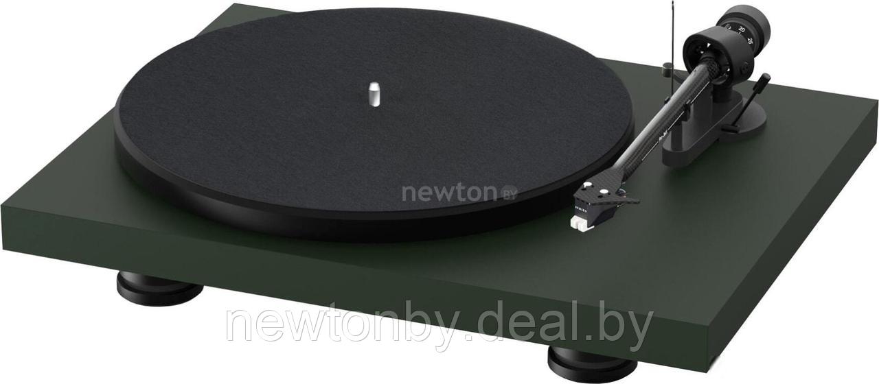 Виниловый проигрыватель Pro-Ject Debut Carbon EVO (зеленый матовый) - фото 1 - id-p224780491