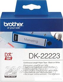 Самоклеящаяся бумага Brother DK-22223 (50 мм, 30.48 м)