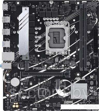 Материнская плата ASUS PRIME B760M-R D4, фото 2