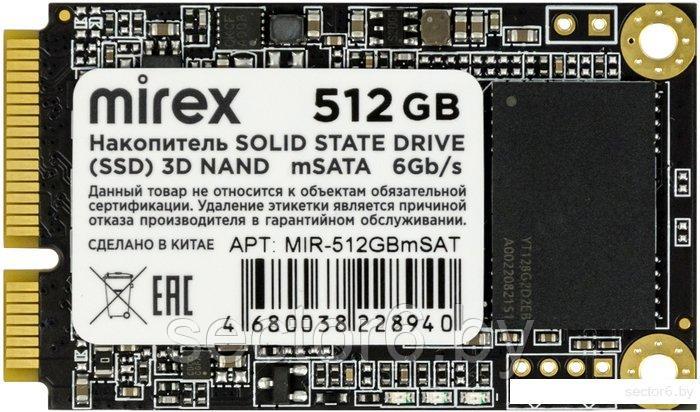 SSD Mirex 512GB MIR-512GBmSAT, фото 2