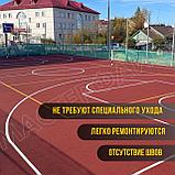 Бесшовоное ударопоглащающее резиновое покрытие для спортивных площадок - Мастерспорт, фото 7