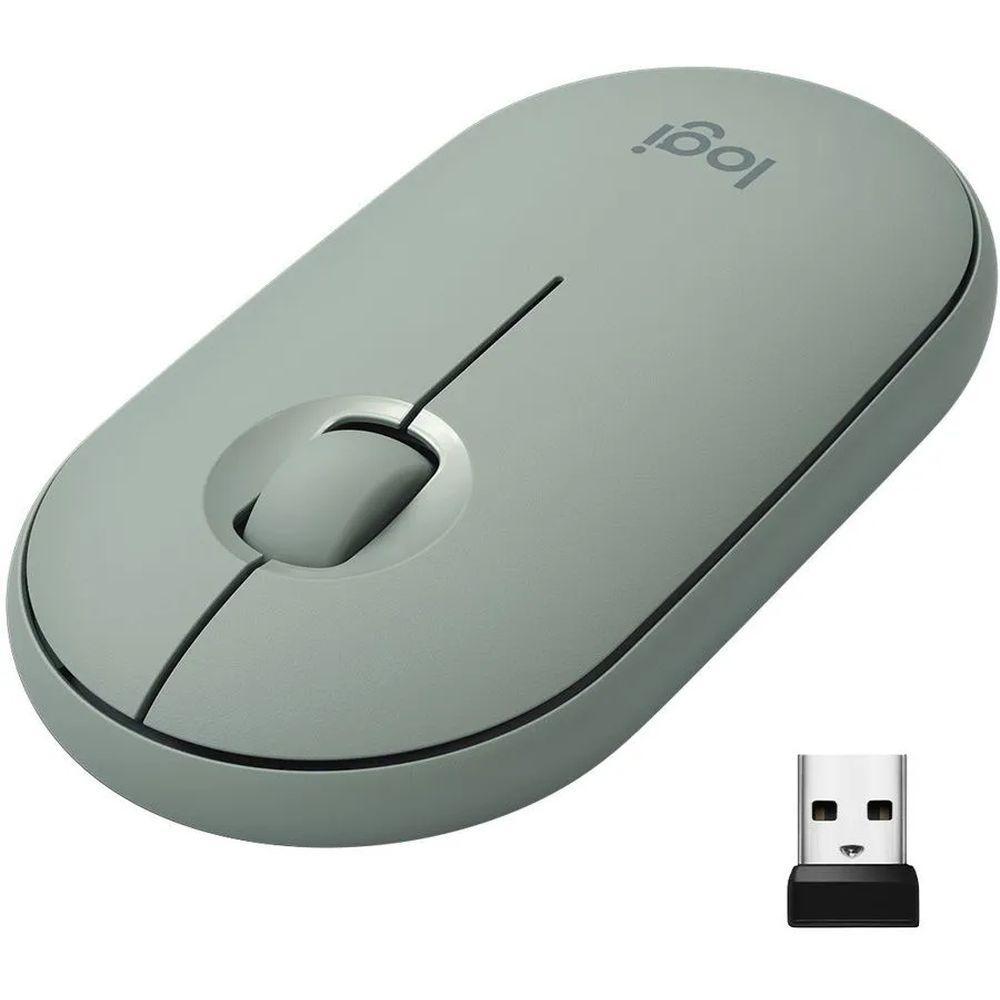 Манипулятор Logitech Pebble M350 Wireless Mouse (RTL) USB 3btn+Roll 910-005720 - фото 1 - id-p224780510