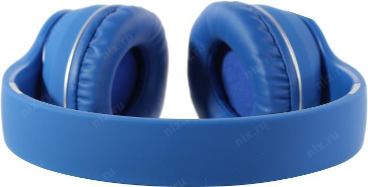 Наушники с микрофоном HARPER HB-413 Blue (Bluetooth 5.1) - фото 1 - id-p224780667