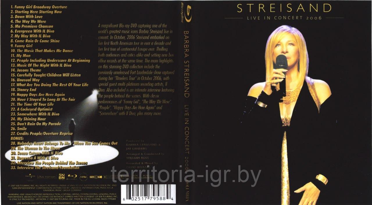 Barbara Streisand live in concert