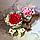 Вечный букет / Букет из сухоцветов с искусственной розой, фото 8