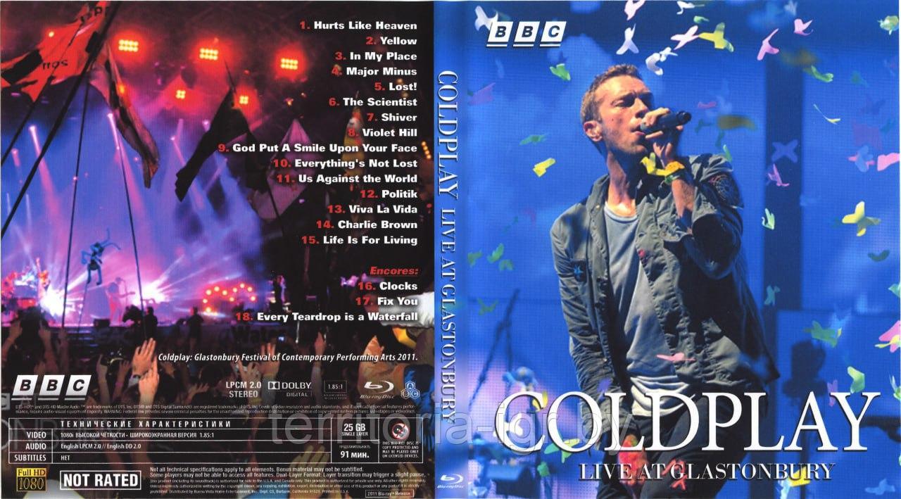 Coldplay live at glastonbury