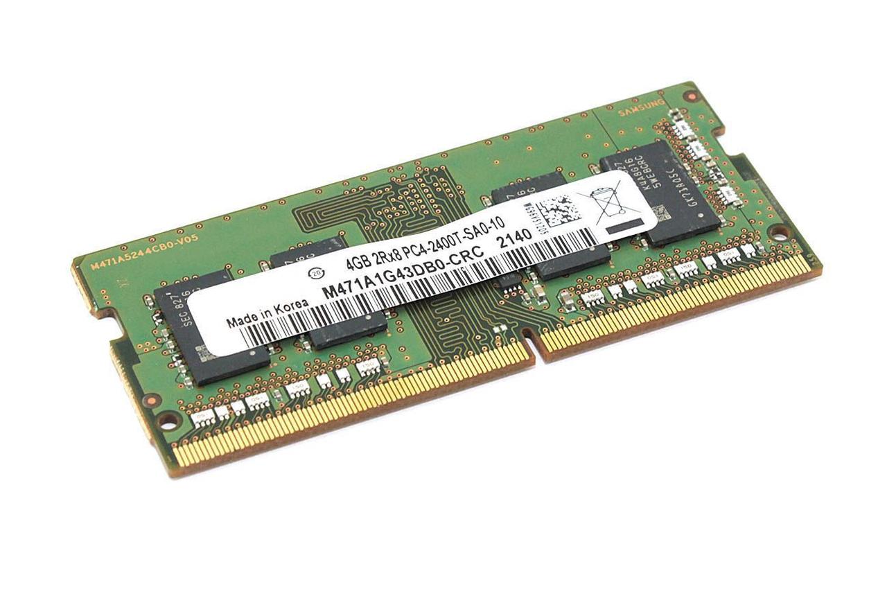 Модуль памяти Samsung SODIMM DDR4 4ГБ 2400 MHz 260PIN - фото 1 - id-p224782591