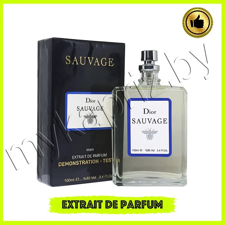 Экстракт парфюмерии Christian Dior Sauvage 100ml Мужской - фото 1 - id-p222666974