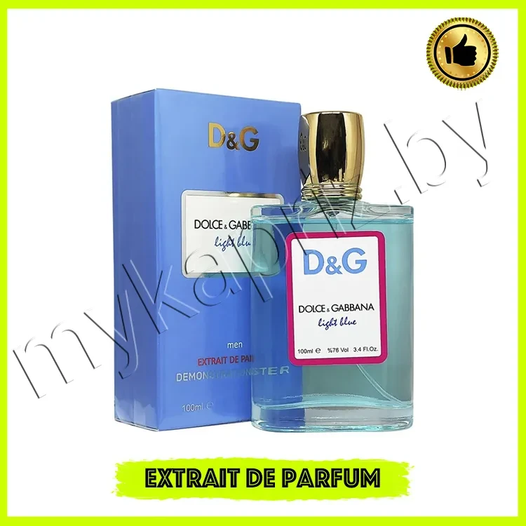 Экстракт парфюмерии Dolce & Gabbana Light Blue 100ml Мужской - фото 1 - id-p222667442