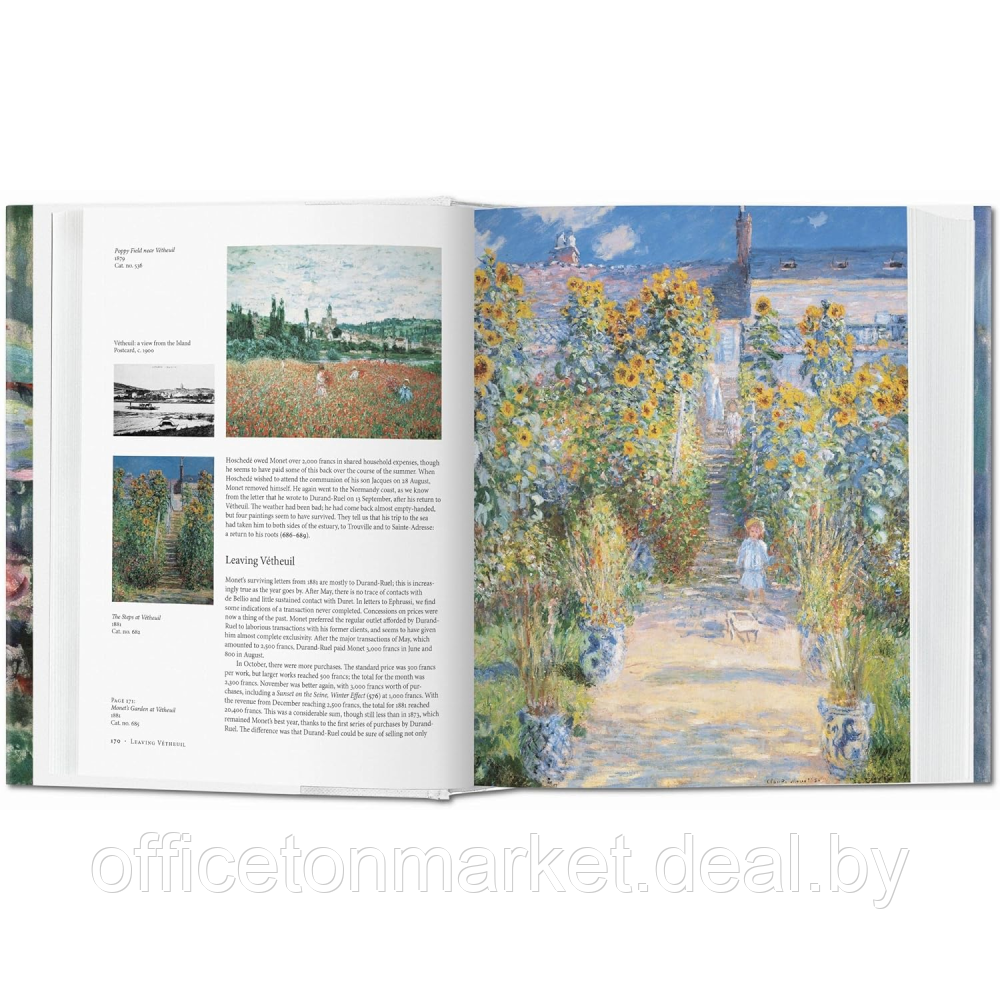 Книга на английском языке "Monet. The Triumph of Impressionism", Daniel Wildenstein - фото 4 - id-p224782455