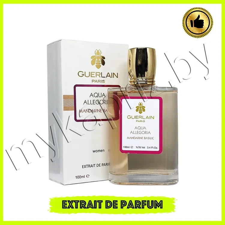 Экстракт парфюмерии Guerlain Aqua Allegoria Mandarine Basilic 100ml Женский - фото 1 - id-p222697067