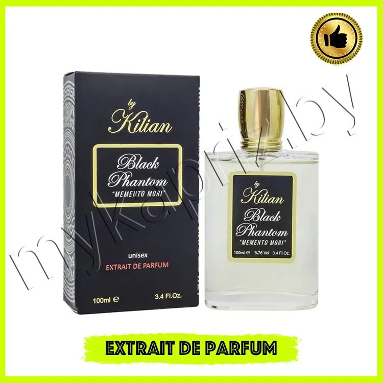 Экстракт парфюмерии Kilian Black Phantom Memento Mori 100ml Унисекс - фото 1 - id-p222697147