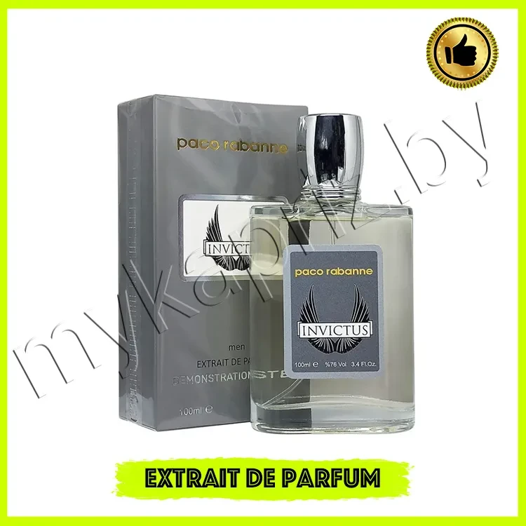 Экстракт парфюмерии Paco Rabanne Invictus 100ml Мужской