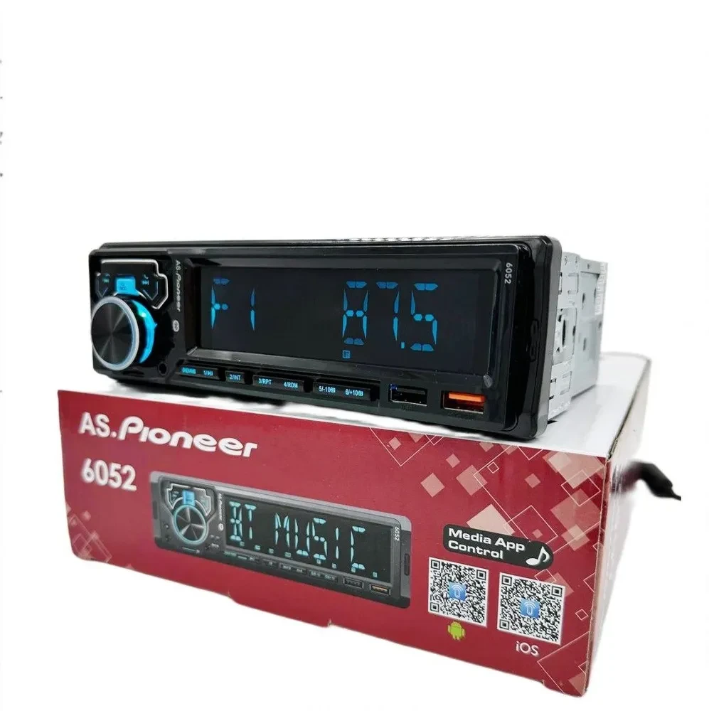 Автомагнитола AS.Pioneer 6052,с Bluetooth 24V ,1 Din - фото 6 - id-p224783101