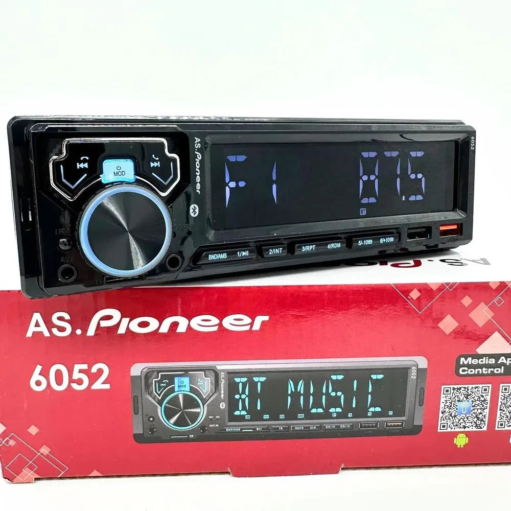 Автомагнитола AS.Pioneer 6052,с Bluetooth 24V ,1 Din - фото 8 - id-p224783101