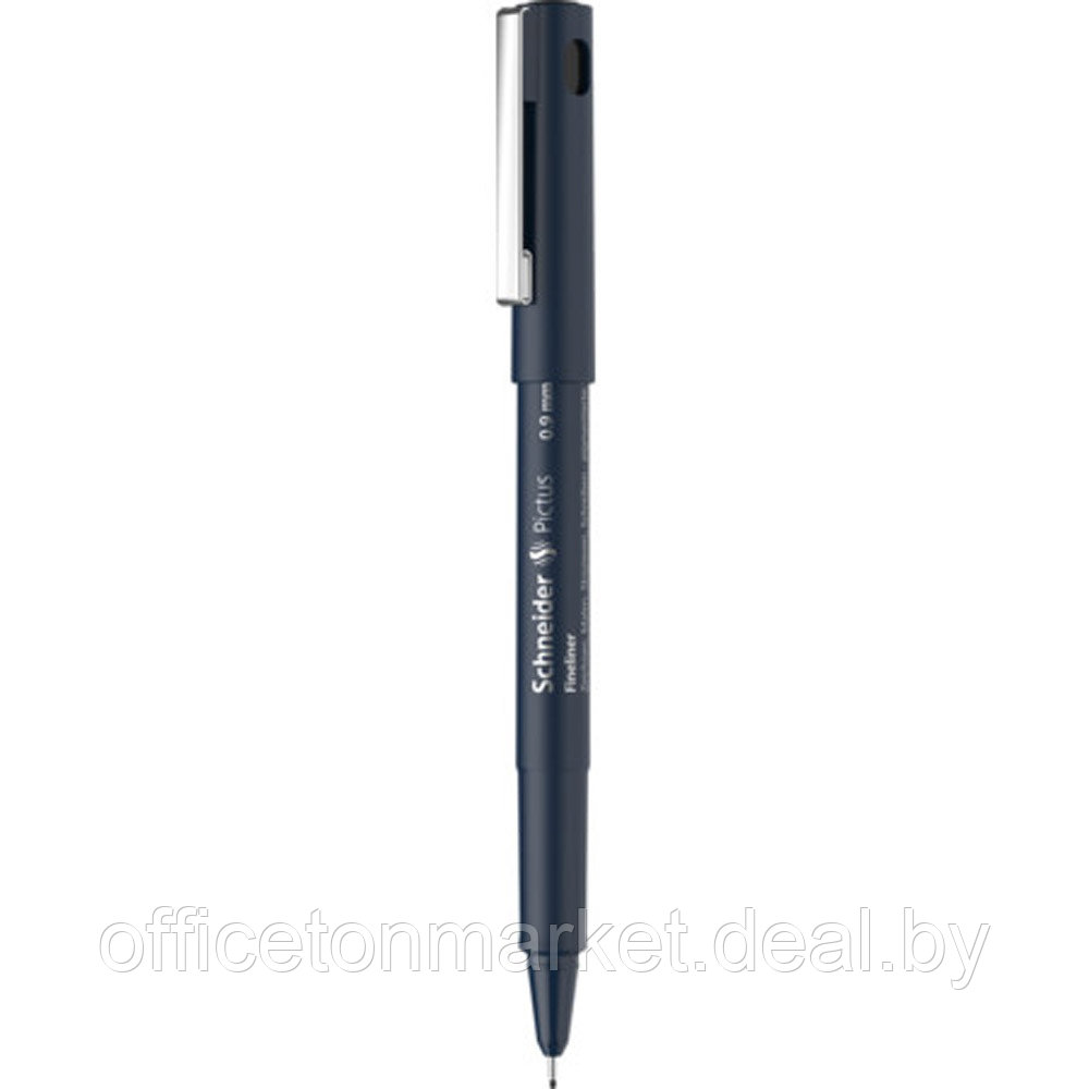 Ручка капиллярная "Schneider Fineliner Pictus", 0.9 мм, черный - фото 3 - id-p224782340