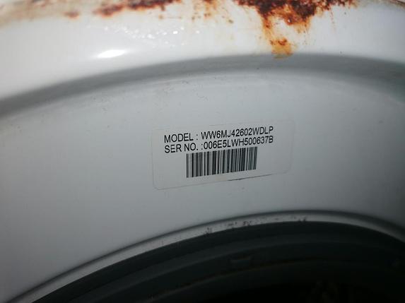 Люк стиральной машины Samsung WW6MJ42602WDLP (Разборка), фото 2