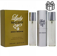 Набор духов Paco Rabanne Lady Million | edp 3*20 ml