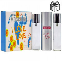 Набор духов Moschino I Love Love | edp 3*20 ml