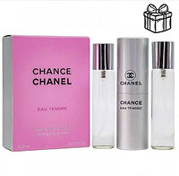 Набор духов Chanel Chance Eau Tendre | edp 3*20 ml