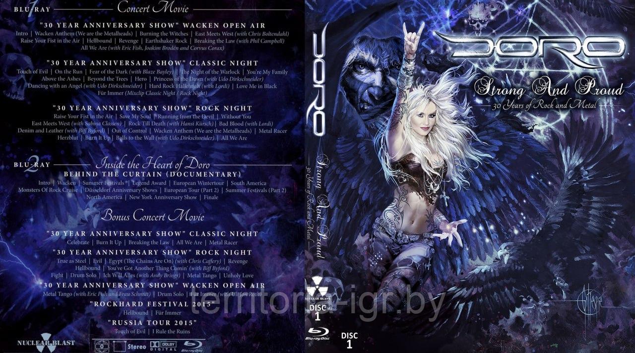 DORO - Strong and Around 30 years of rock and metal (2BD)