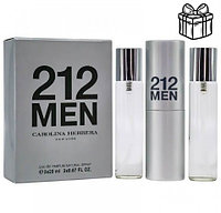 Набор духов Carolina Herrera 212 Men | edp 3*20 ml