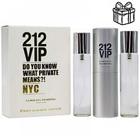 Набор духов Carolina Herrera 212 Vip women | edp 3*20 ml