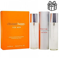 Набор духов Clinique Happy for Men | edp 3*20 ml