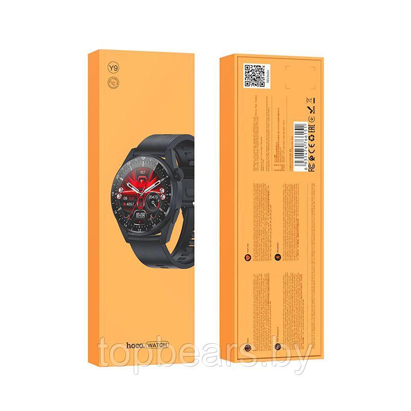 Y9 Smart sports watch(Call Version) черный hoco - фото 1 - id-p224783633