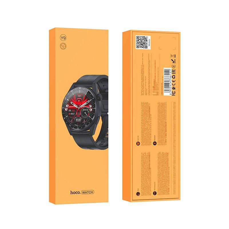 Y9 Smart sports watch(Call Version) черный hoco