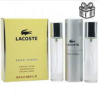 Набор духов Lacoste Pour Femme | edp 3*20 ml