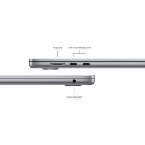 Apple Apple Macbook Air 13 M3 16/512Gb 2024 MXCR3 Космический серый - фото 2 - id-p224783411