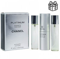 Набор духов Chanel Egoiste Platinum | edp 3*20 ml