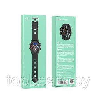 Y7 Smart watch черный hoco - фото 1 - id-p224783860